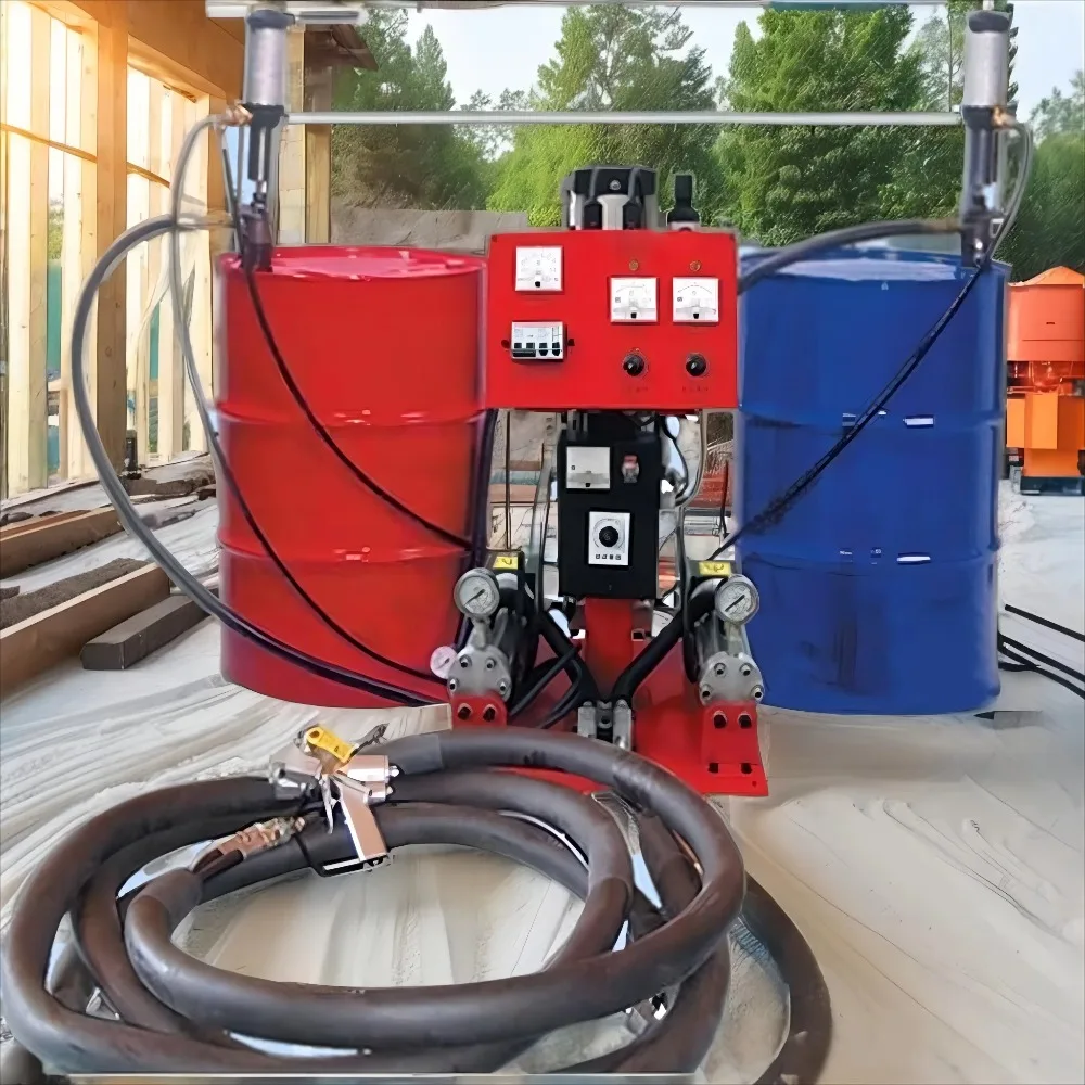 

Portable Polyurea Spray Machine Polyurethane Foam Injection Equipment High Pressure PU Sprayer for Roof Wall Waterproofing