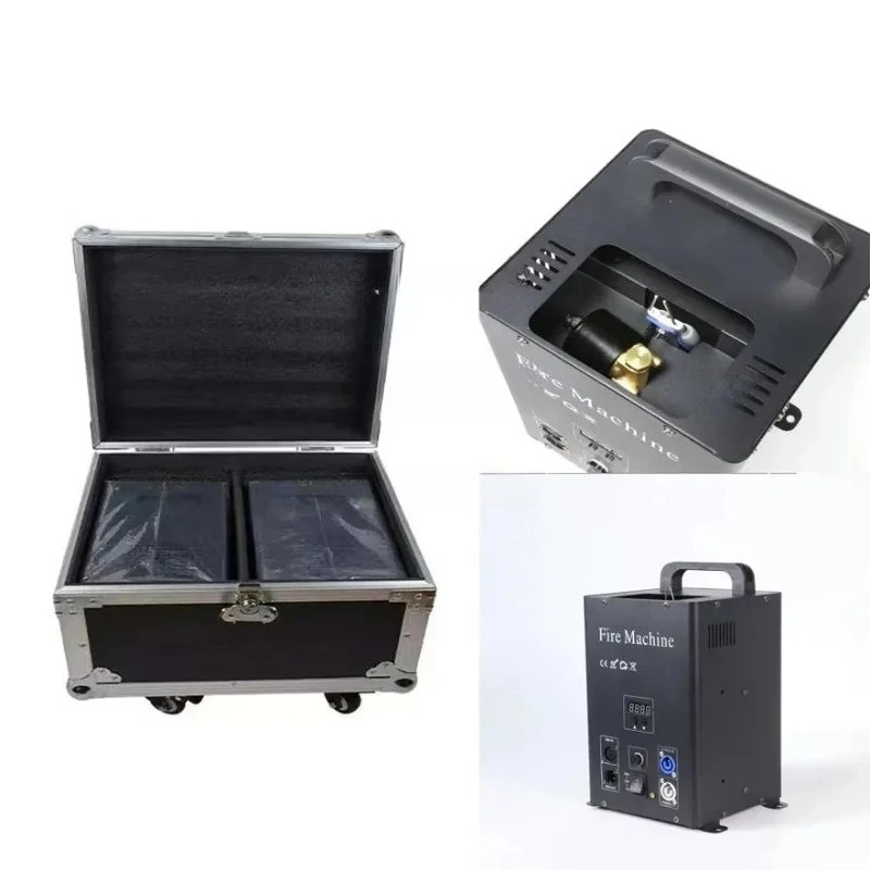 100W 200W  Flame DMX Stage Fire Machine Spray Stage Outdoor Flame Machine Flame Thrower Stage Show Effect Fire Machine