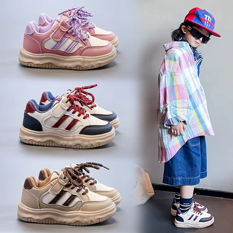 

Детские повседневные кроссовки цвета хаки для мальчиков и девочек, сезонные синие мягкие нескользящие детские тренировочные туфли на четыре сезона