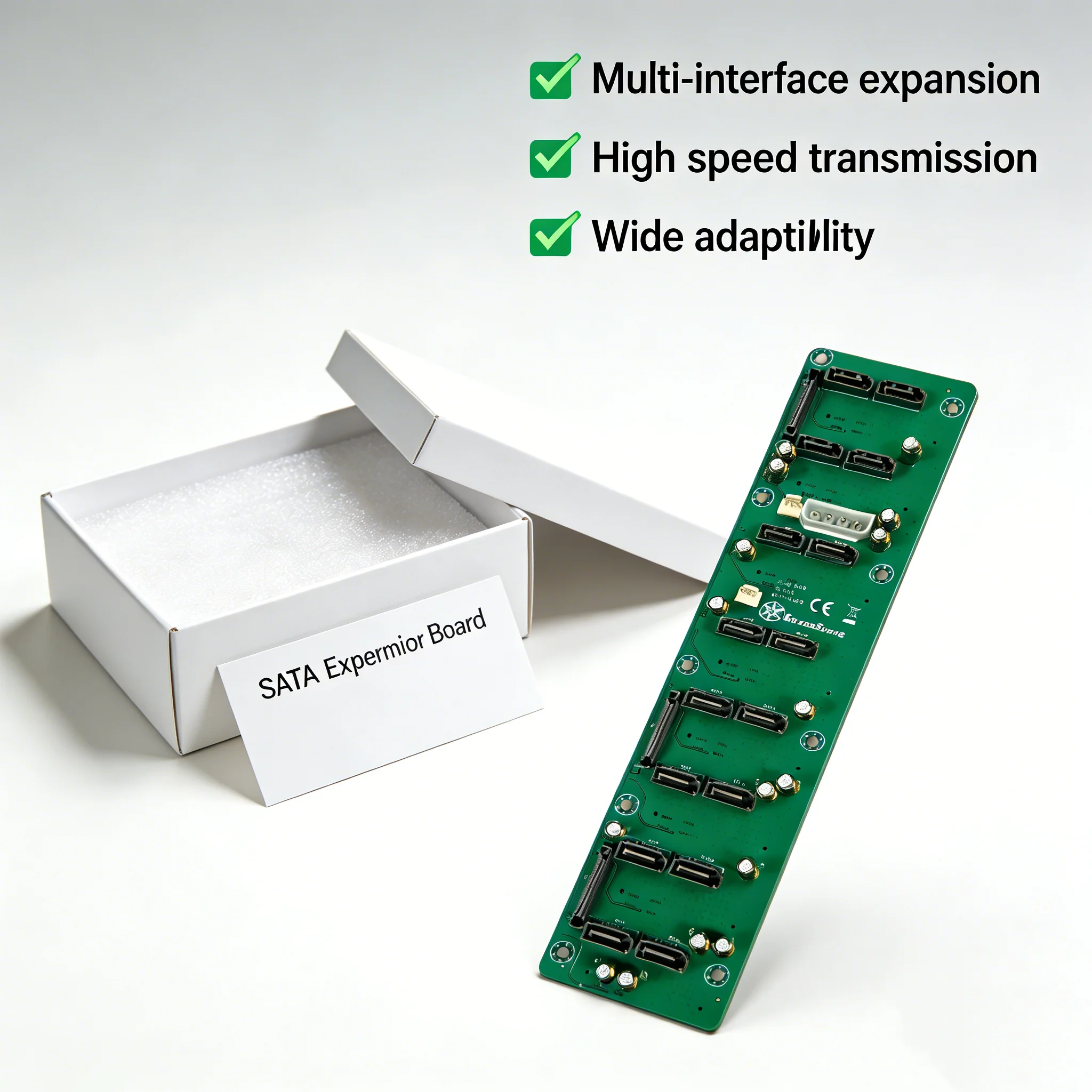 C219 SAS REV 3.0 Server Hard Drive Backplane 8 Bay SATA SAS Expander Circuit Board 2.5