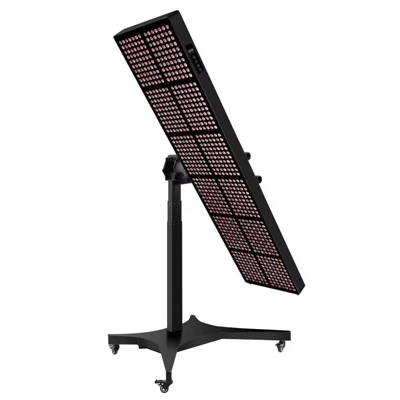 Aluminum 3600W Black 660nm 850nm Whole Body Light Emitting Diode Bed