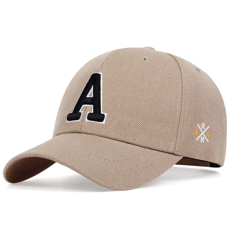Unisex Letter Embroidery Baseball Cap Spring and Autumn Snapback Hat Adjustable Casual Cap Sunscreen Hat