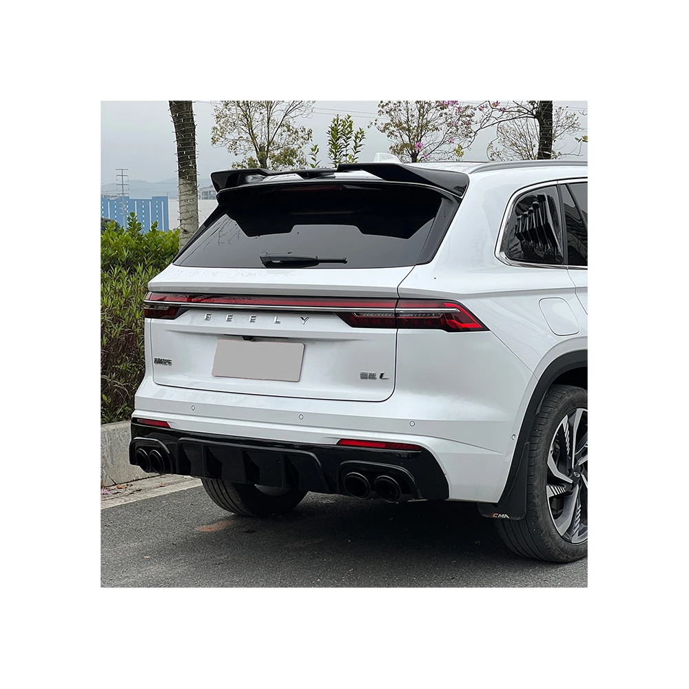 

Factory Direct Tail Throat Spoiler Car Rear Bumper Diffuser Splitter Lip for Geely Monjarocustomcustom