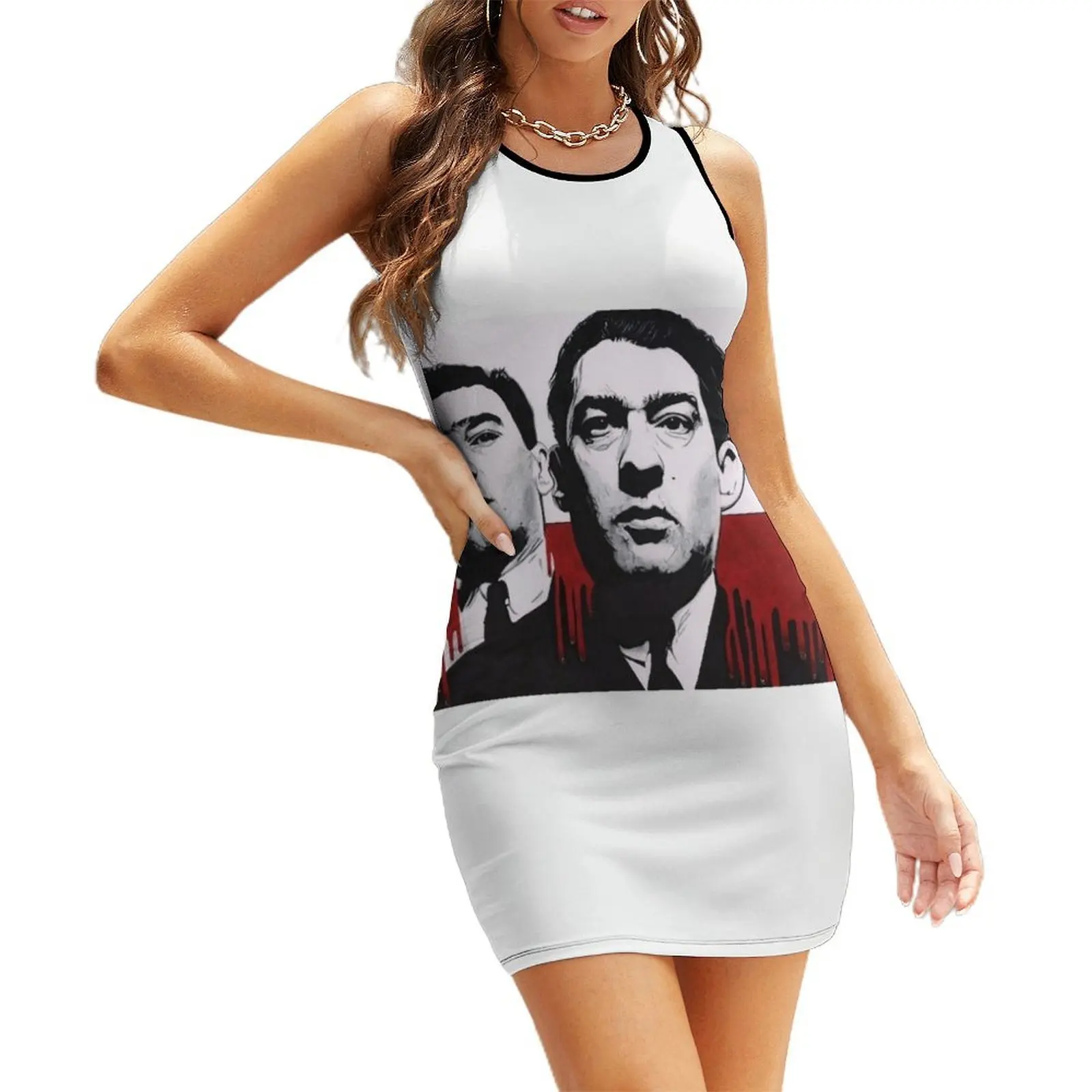 

The Krays Sleeveless Sundress summer dresses womens 2025 bandage dress Women's evening dress Evening dresses