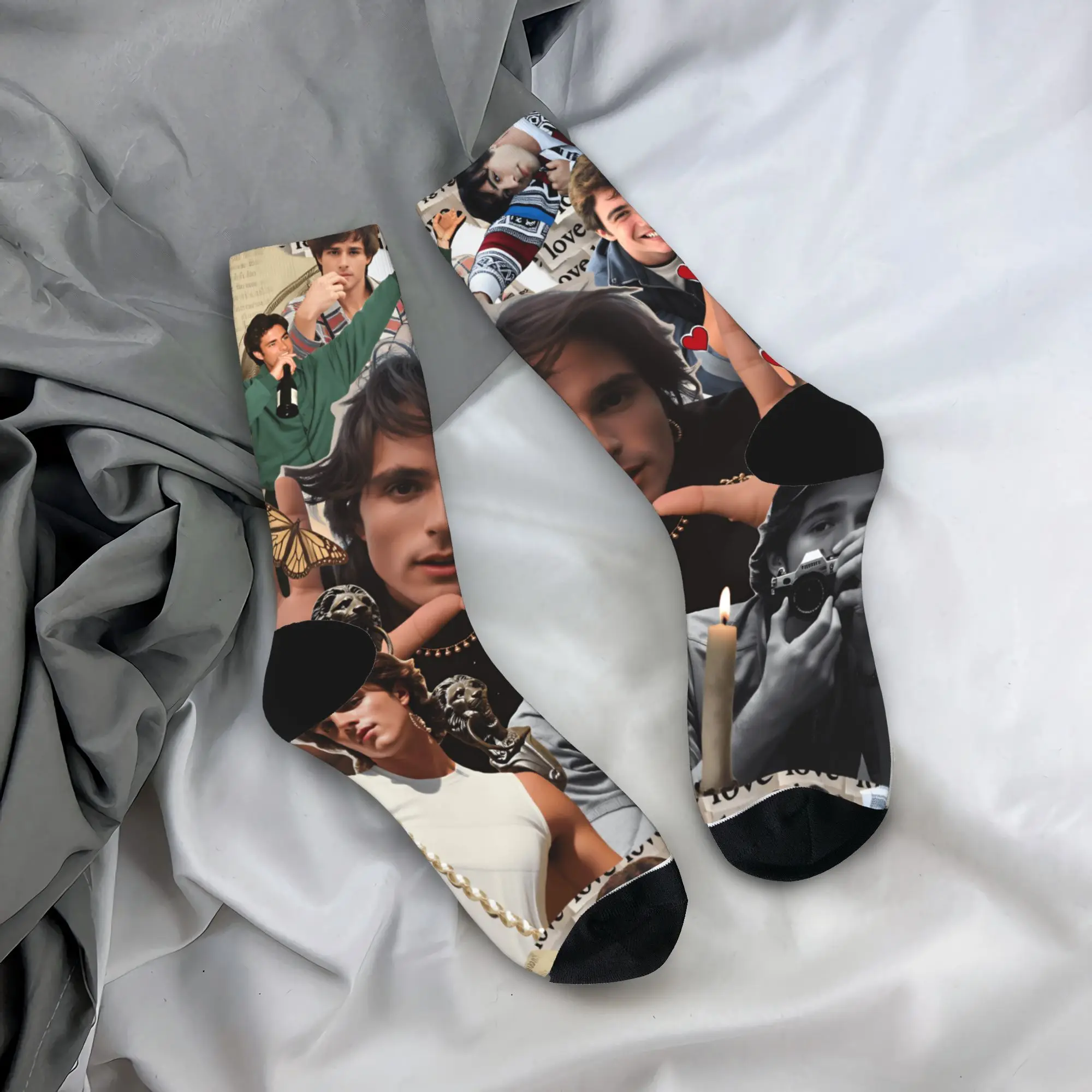 

Носки Jacob Elordi, повседневные чулки, весенние противопотные женские и мужские носки, дизайнерские носки высокого качества для скалолазания