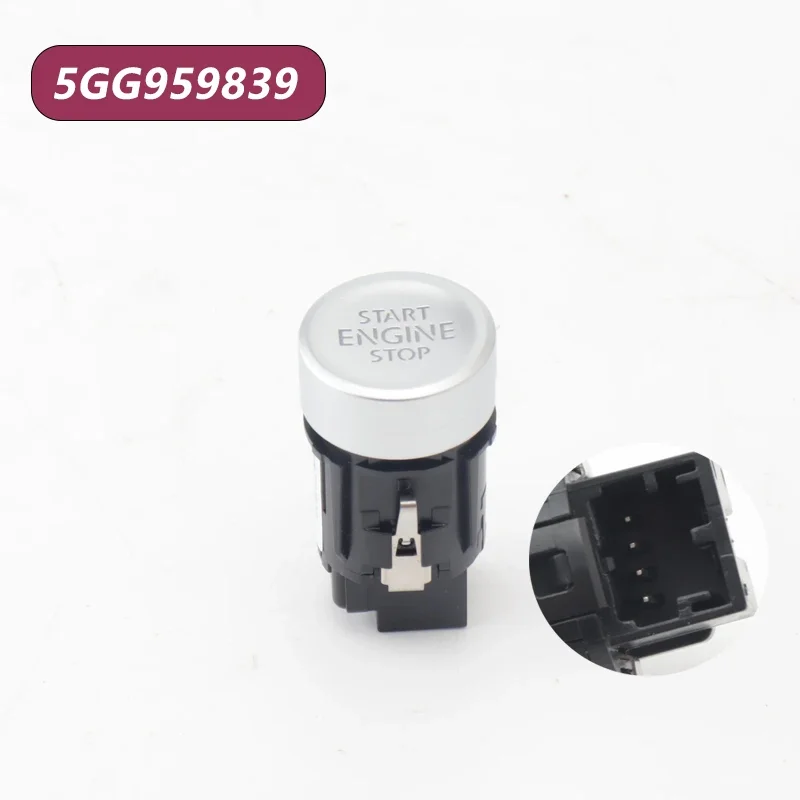 

Start Stop Button Engine Ignition Keyless Switch Auto Replacement Parts 5GG 959 839 5GG959839 For VW Golf 7 MK7 VII 2013-2017