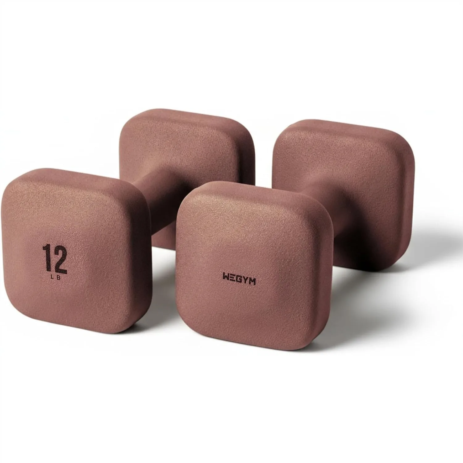 AliExpress – Square Dumbbells with Anti Slip Handles, Stable Design Prevents Rolling, Aesthetic Free Weights for Home Workouts