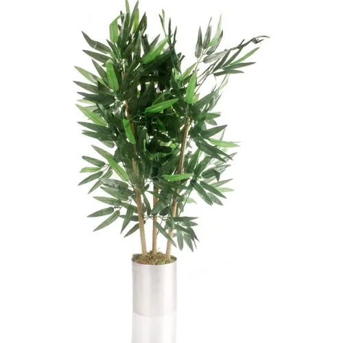 Nettenevime Artificial Flower Artificial Bamboo Tree Stainless Aluminum Plug 80 cm