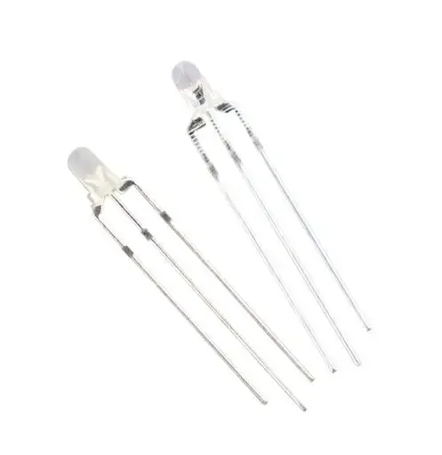 100pcs F3/3mm Round Dual Color Fog Three Pins Red Green Blue DIP Light-emitting Diode