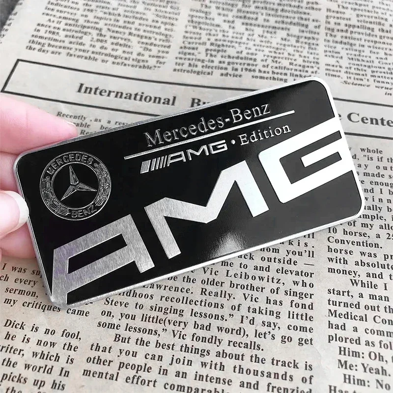 1pcs Car Side Window Badge Sticker for Mercedes benz AMG W204 W205 W212 W213 W221 W177 W246 GLA GLC CLA A Class GLK GLE CLK CLS