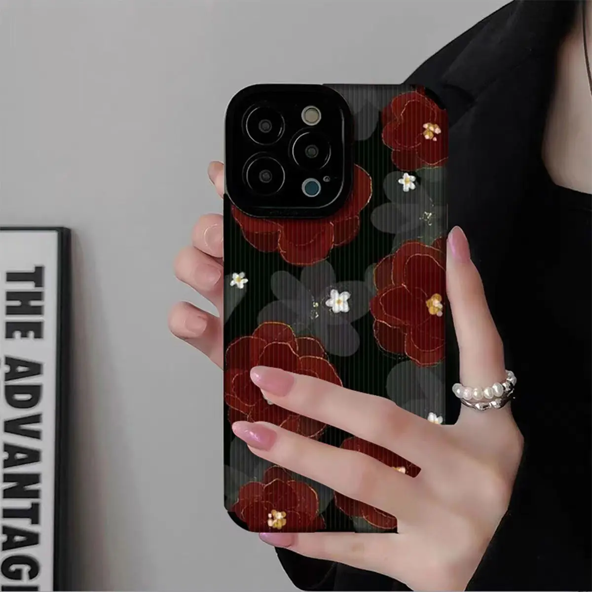 Flower PHone Leather Case For Samsung Galaxy S24 S23 S22 Ultra Plus S20 FE A55 A53 A52S A52 A54 A14 A33 A13 A34 A32 A51 A73 A72
