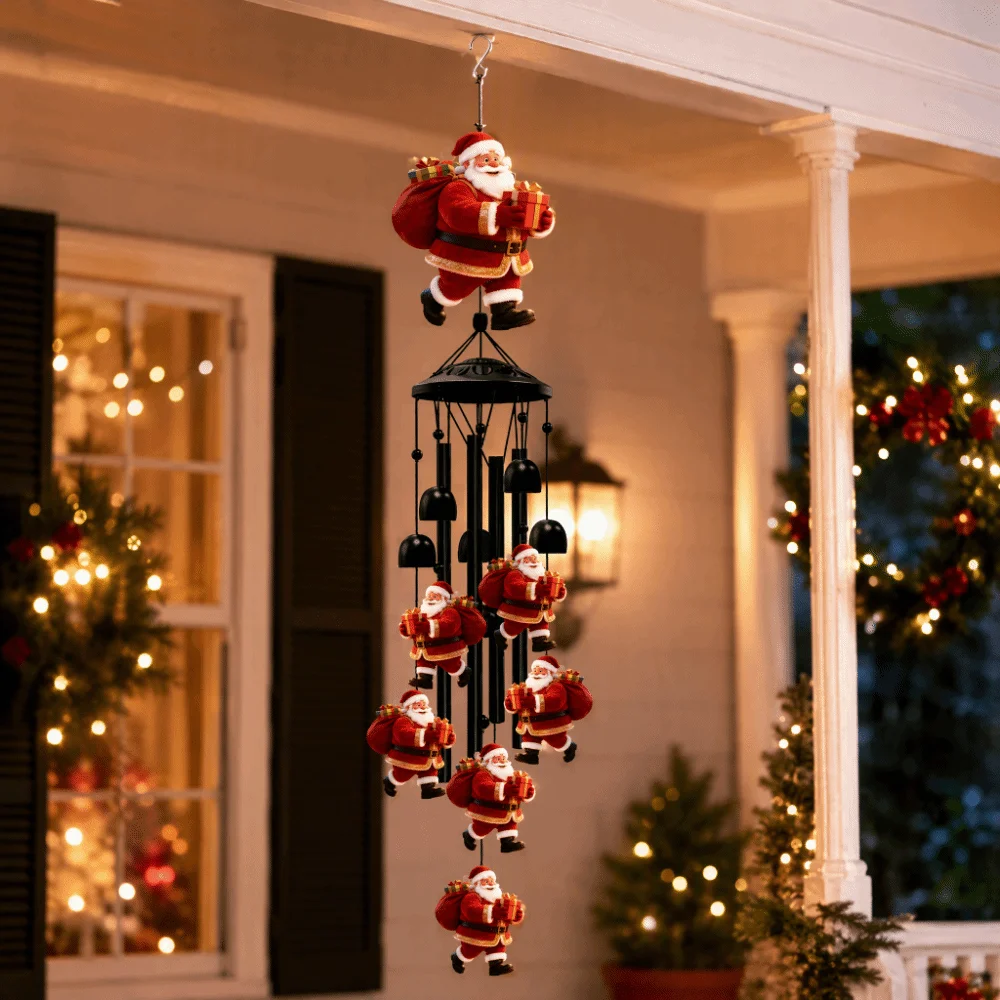 Elegant Metal Wind Chime Premium Metal Durable Hummingbird Wind Chime Soft Ringing Sound Painted Ornament Garden Wind Chime