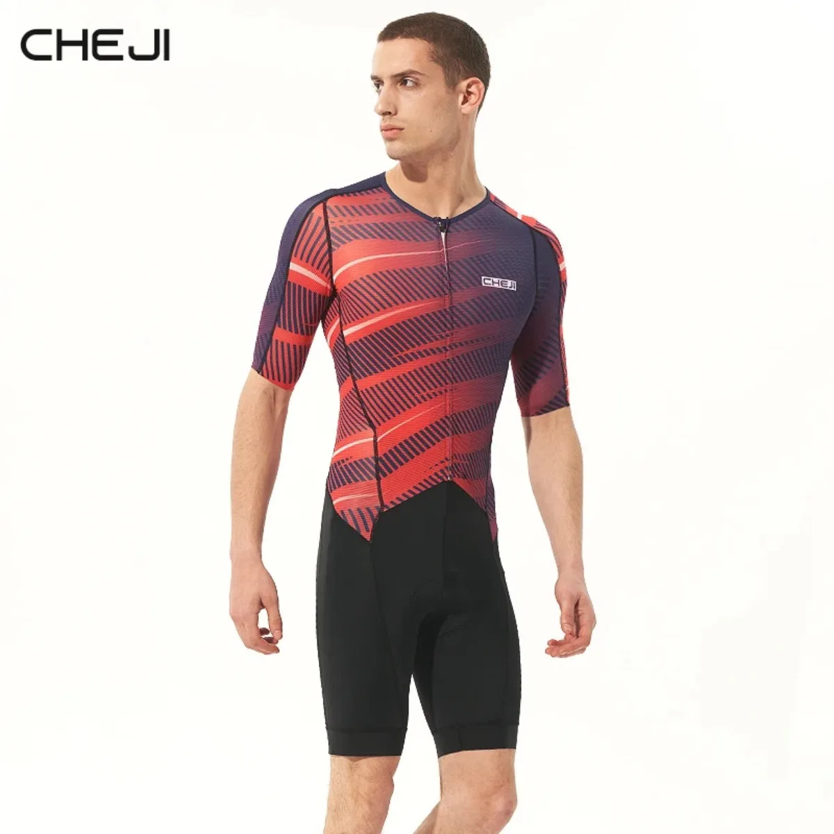 Cheji Men\'s Riding Tights Jumpsuit Cycling Clothing Quick Drying High Quality Jersey Summer Cycling Pants Equipment Sports New