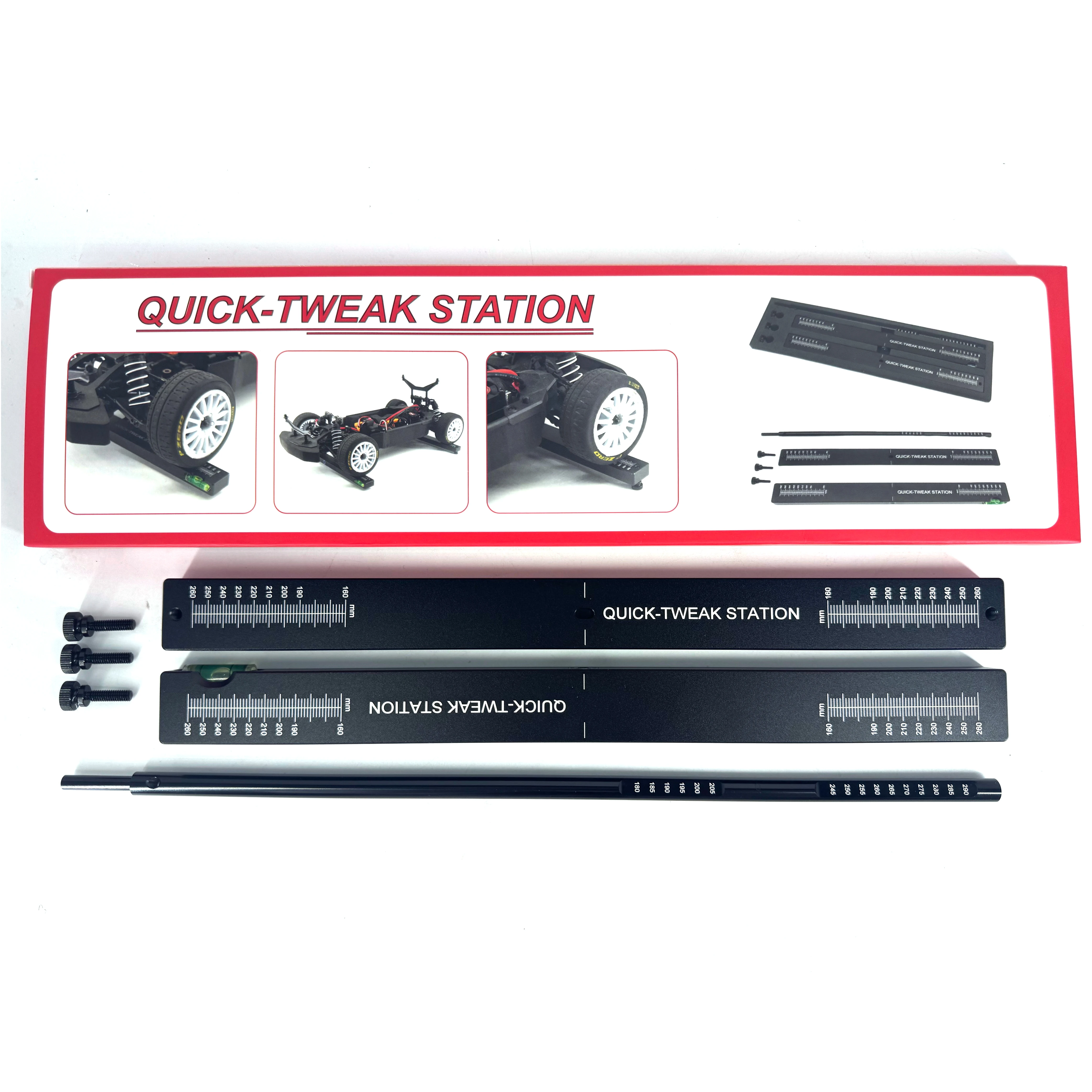 Quick-Tweak Station On-Road Width 260mm length 290mm 1/8 1/10 RC Tool for RC model Racing Car