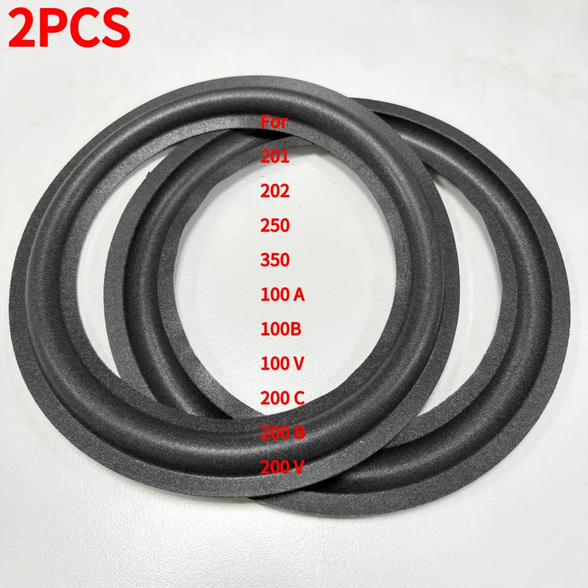 For EPI (Epicure) 201 202 250 350 100A 100B 100V 200C 200B 200V Speaker Foam Repair Folding Edge Ring （2PCS）