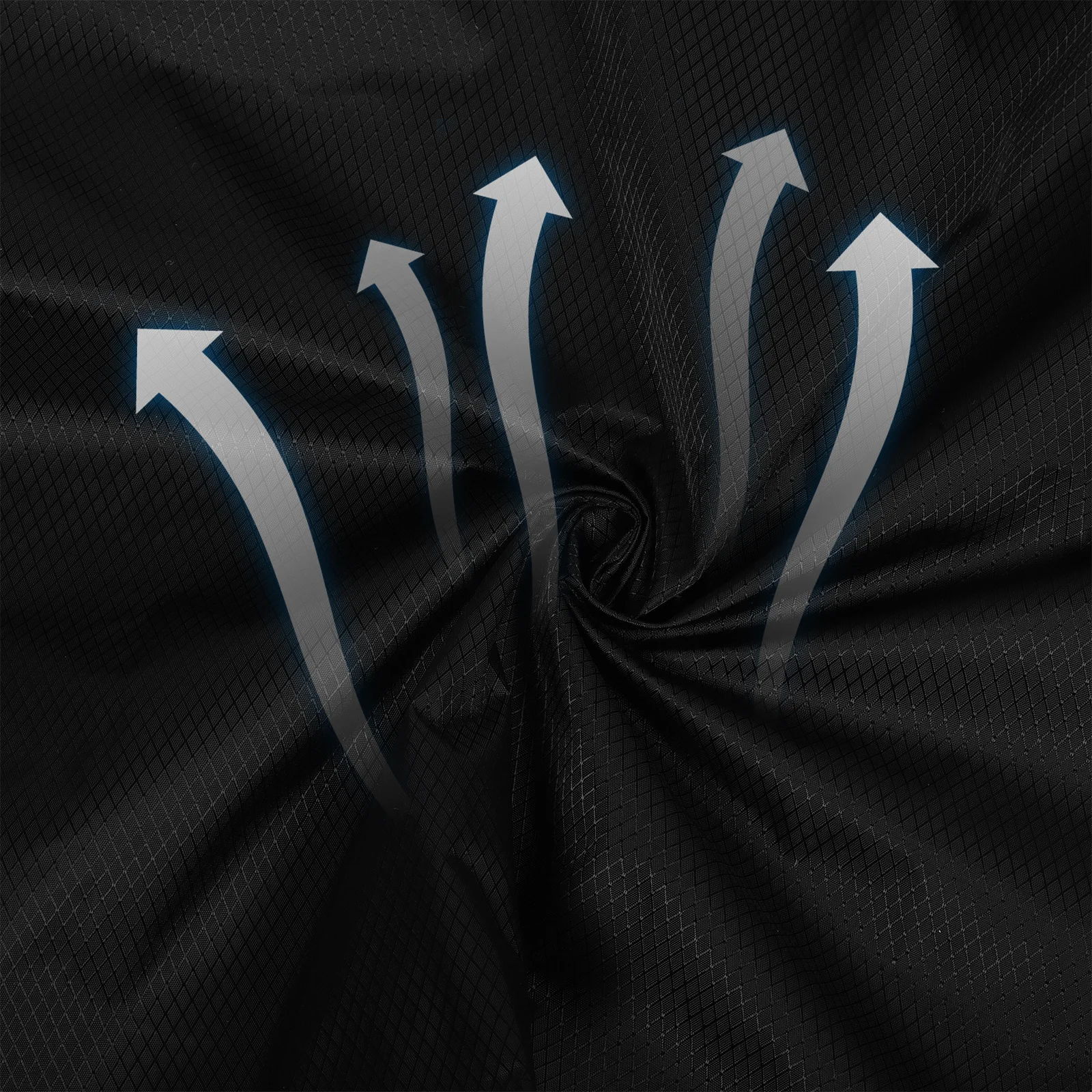 Rok Hujan Ringan Bahan Nilon Tahan Air untuk Mendaki, Setengah Apron untuk Petualangan Luar Ruangan, Tahan Angin, Ringkas dan Mudah Dilipat untuk Jalan Setapak