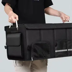 Large Capacity Car Trunk Organizer 36L/72L/112L Foldable Car Storage Box Waterproof Storage Bag For Fishing Camping ﻿ Universal
