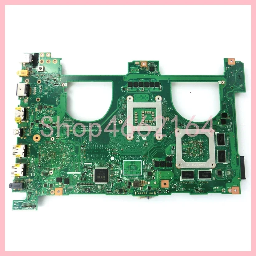 N550JV with i7-4th Gen CPU GT750M/GTX850M-V2G GPU Mainboard For ASUS N550J Q550JV N550JV N550JK N550JX G550JX Laptop Motherboard