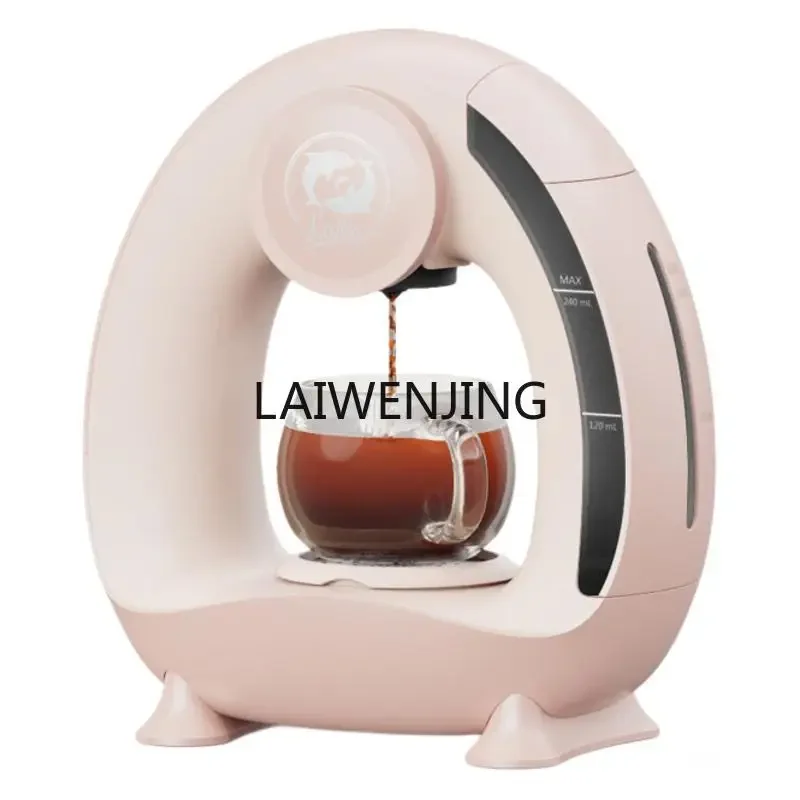 HLZ coffee machine household semi-automatic small one-click office coffee making mini capsule machine