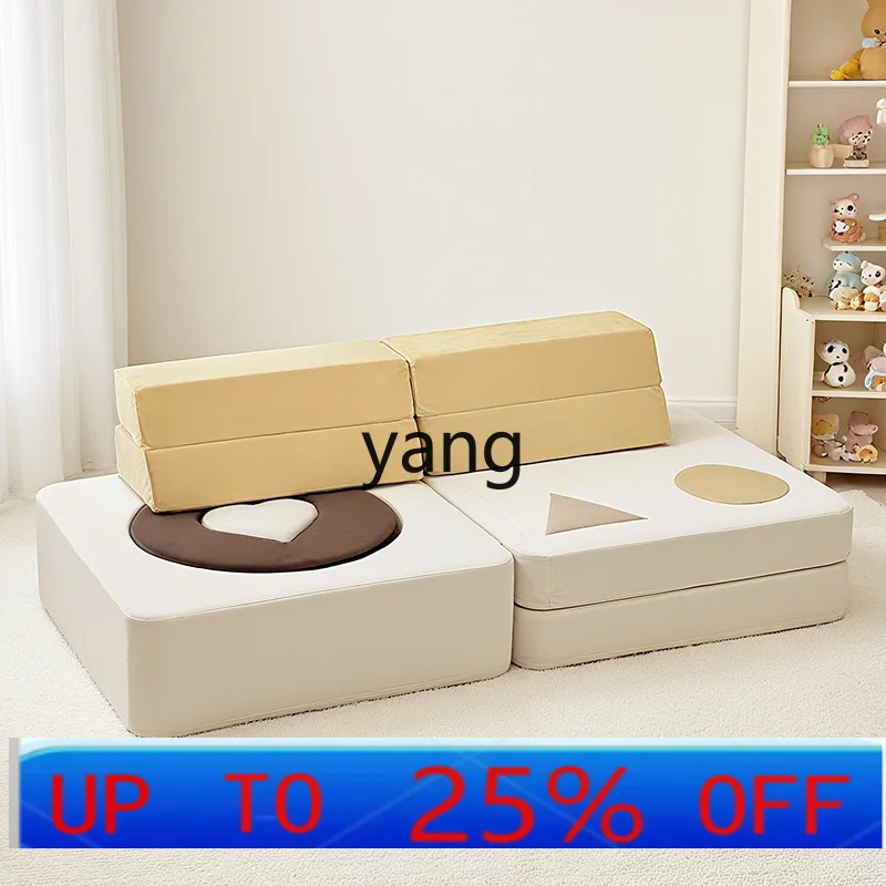 LMM Multifunctional Compression Sofa High Density Sponge Modern Fabric Sofa Creative Lazy Sofa