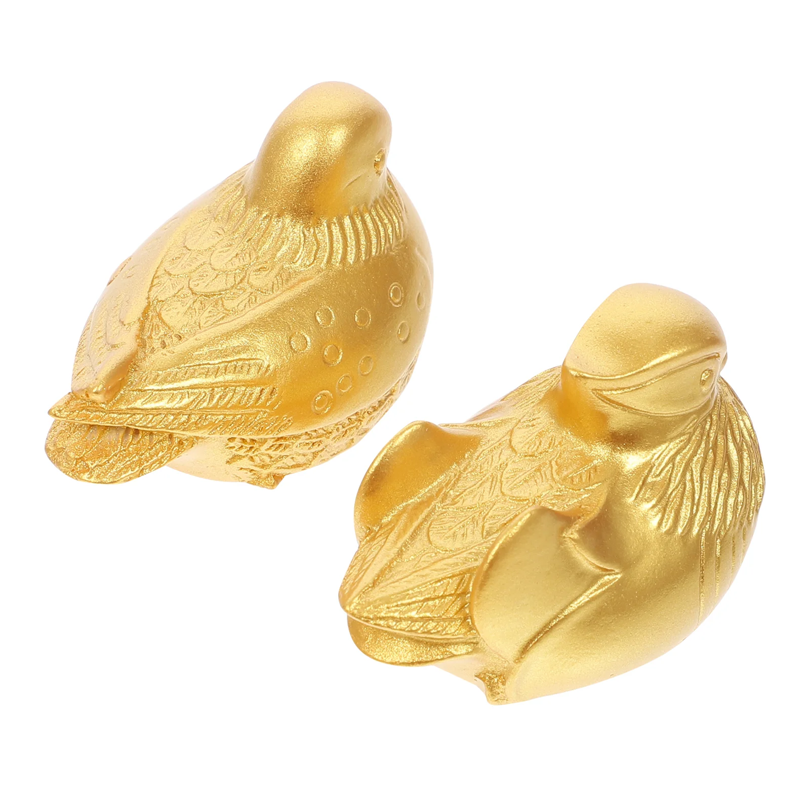 Mandarin Duck Ornaments Ducks Statue Costume Figurine Miniature Figure Desktop Crafts Modeling Adorn Resin