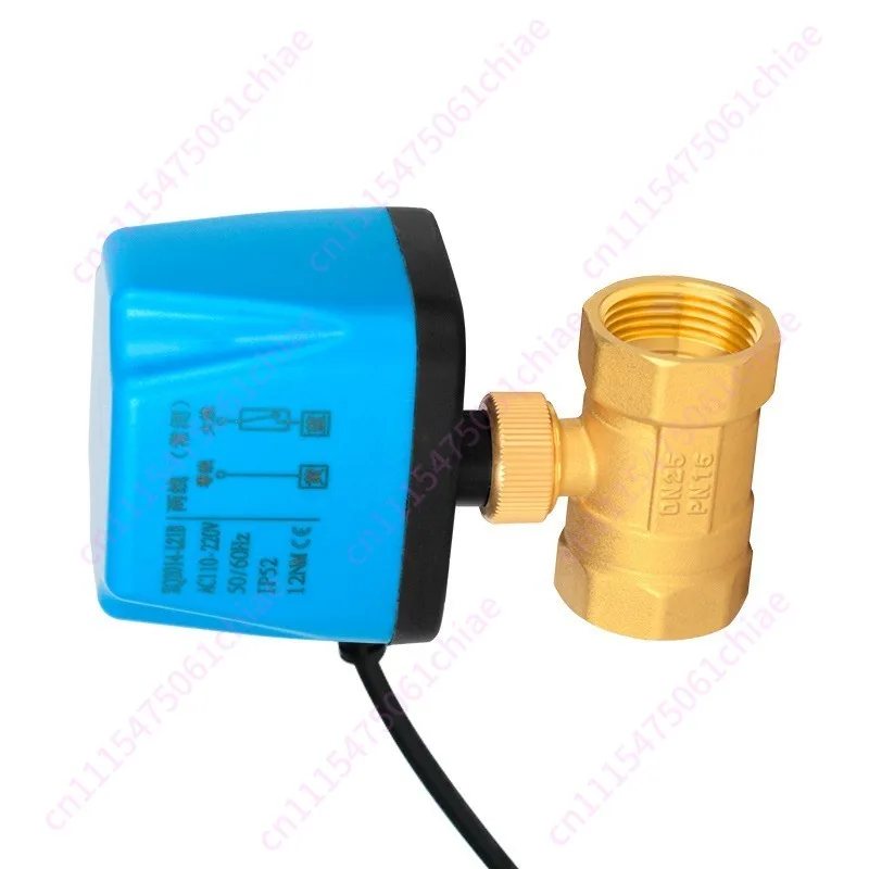 Electric Two-way Ball Valve 220V Two-wire Normally Closed Normally Open Electric Ball Valve Switch