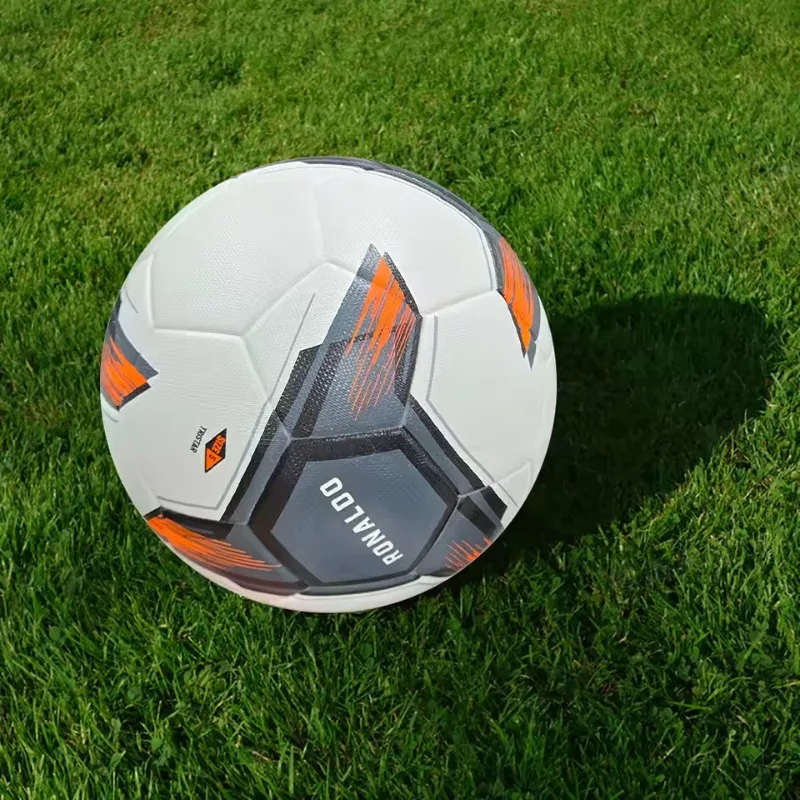 Bolas de futebol de alta qualidade tamanho oficial 5 material do plutônio sem costura equipe jogo ao ar livre treinamento de futebol ballon de pé