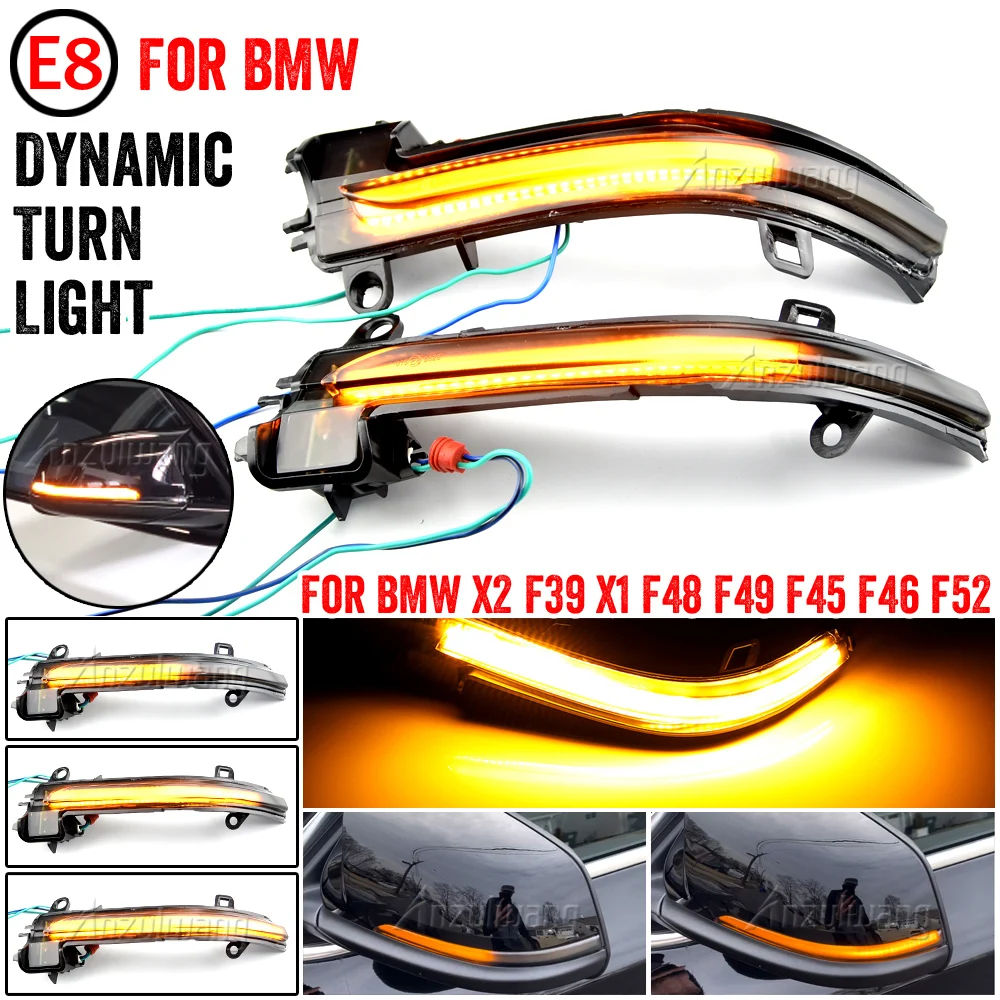 Dynamic Blinker Turn Signal LED light for BMW 1 2 Series F40 F52 Active Tourer F45 Gran Tourer F46 X1 F48 X2 F39