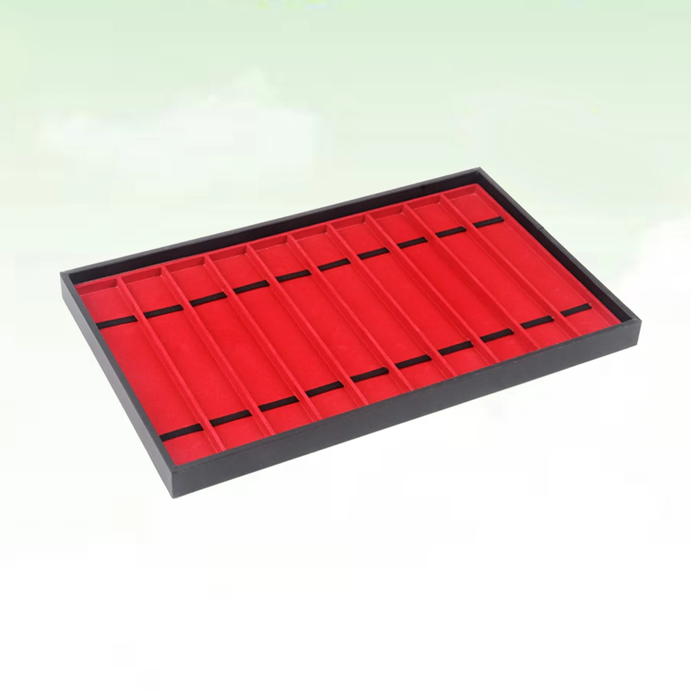 

10 Slot Watch Display Plate Jewelry Boxes for Watches Stand Tray Organizer Rack Storage Case Holder