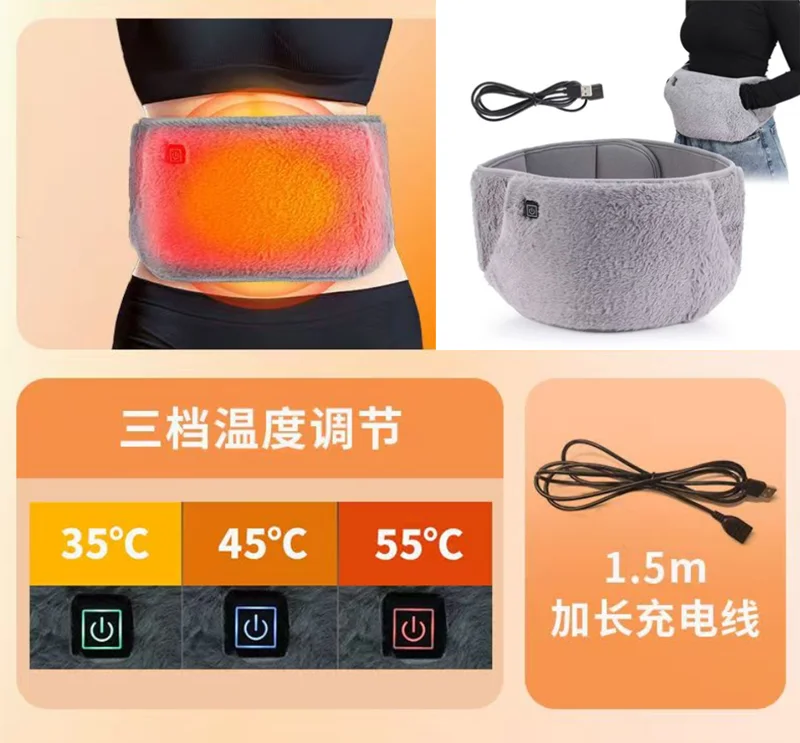 Electric Heating Blanket Skin-friendly Temperature Control Constant Heating Pads Keeping Artifact Legs Abdomen Hands Body Warmer