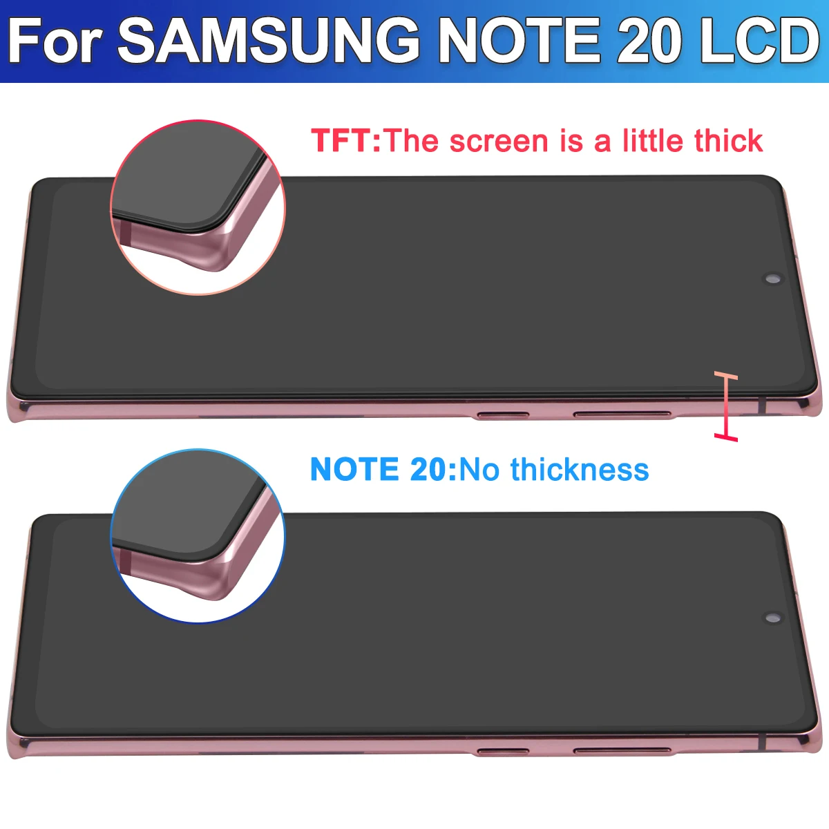 LCD For Samsung Galaxy Note20 N980F N980F/DS Lcd Display Digital Touch Screen for Samsung Galaxy Note 20 LCD Screen Assembly