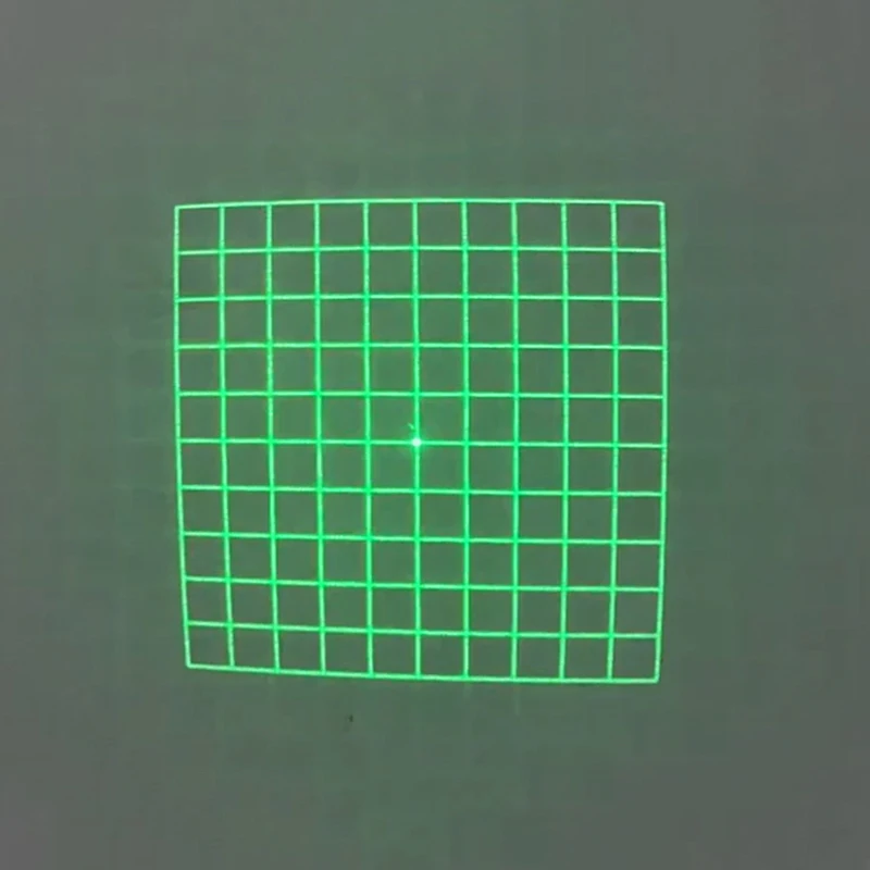10x10Grid DOE Focusable D12x45mm 505/520nm Laser Module 10mw 20mw 30mw 50mw for Wood Positioning Cutting with Bracket,adapter