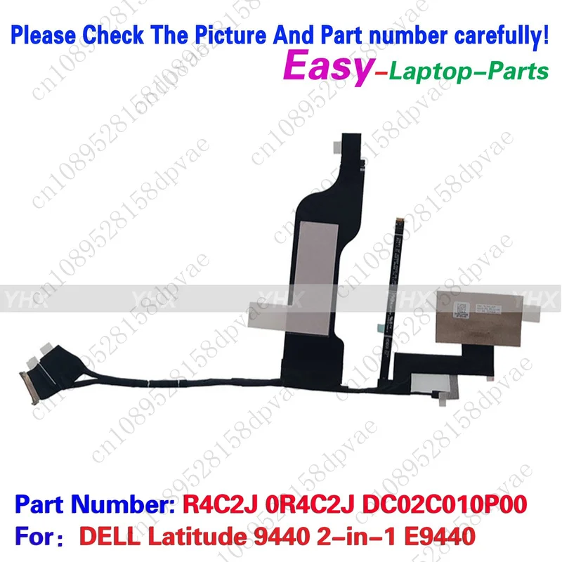 

GYX New For DELL Latitude 9440 2-in-1 E9440 QHD EDP TOUCH CABLE R4C2J 0R4C2J Fast delivery