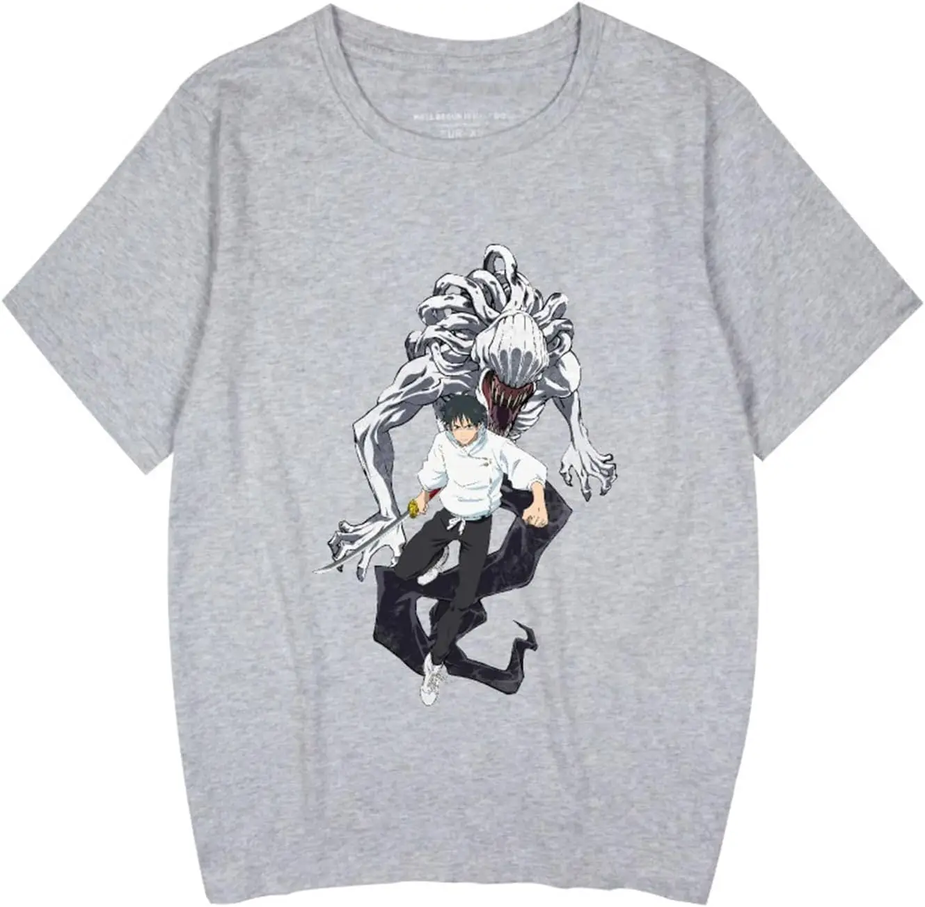 Anime Jujutsu Kaisen Shirts Cotton Short Sleeve T-Shirt for Mens Womens Boys Girls
