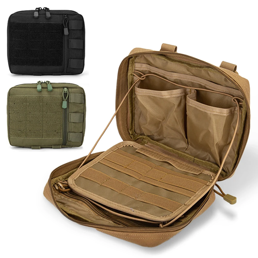 Bolsa táctica MOLLE organizador EDC riñonera caza y escalada - imagen 4