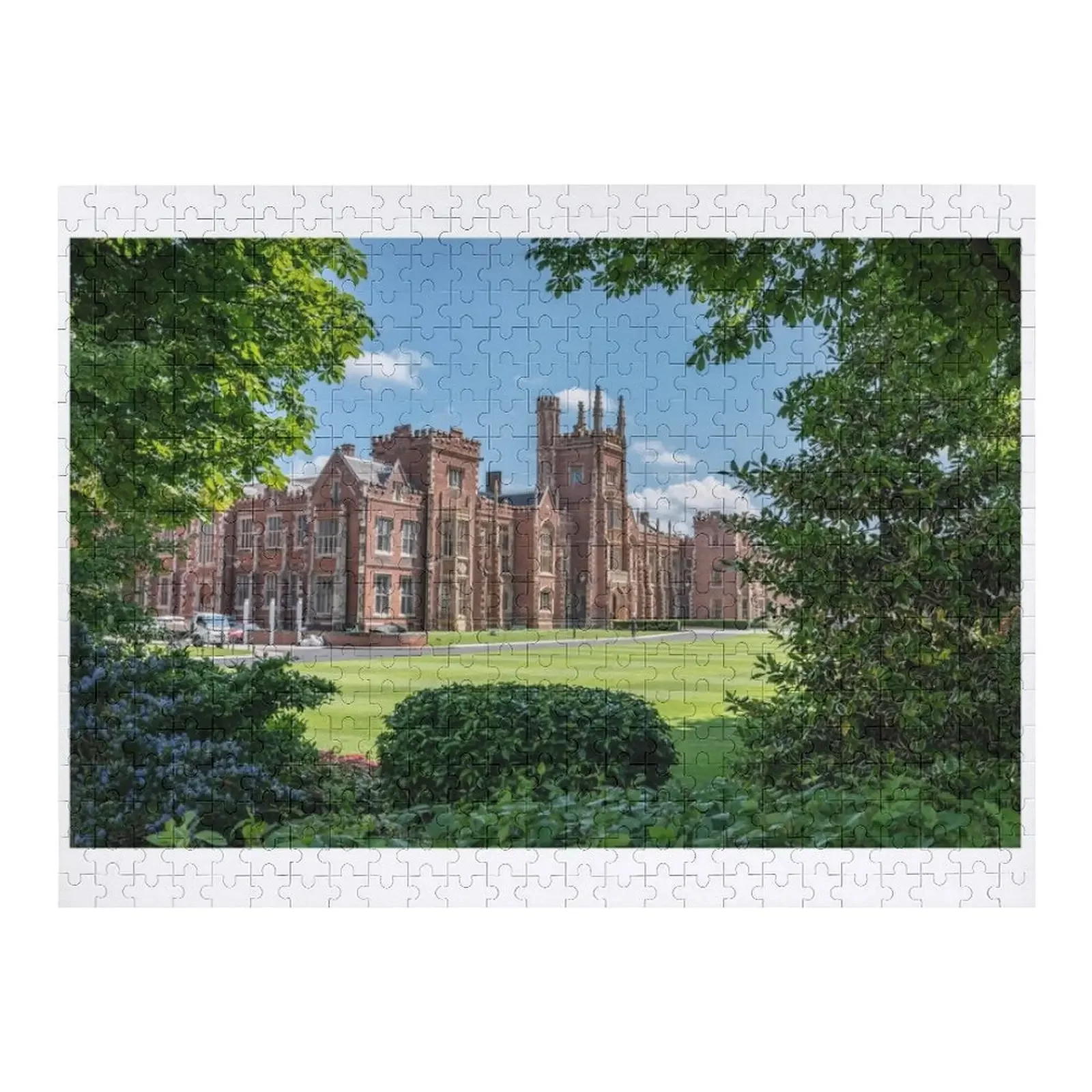 

The Lanyon Building, Queen's University, Belfast, Northern Ireland Jigsaw Puzzle Custom Gift Personalised Name Puzzle
