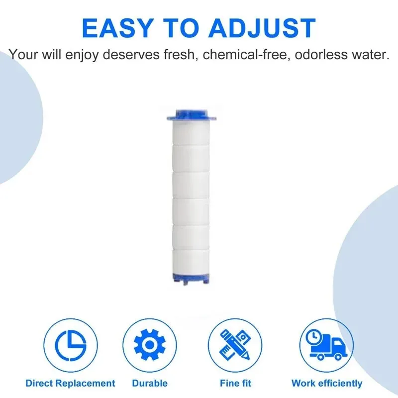 5/10/20/40pcHand Shower Filters, Set Replacement Filters for Hard Water, Remove Chlorine and Harmful Substances More Effectively