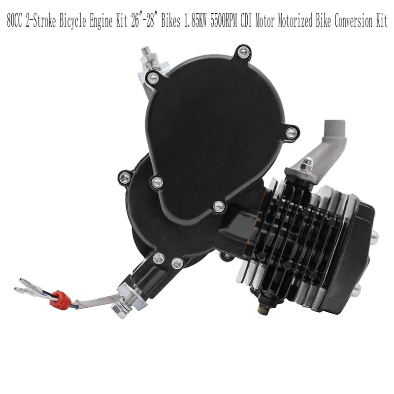 

AUTO Complete 80CC 2-Stroke Bicycle Motor Kit, Fits 26-28 Inch Bikes, 1.85KW CDI Motor At 5500RPM
