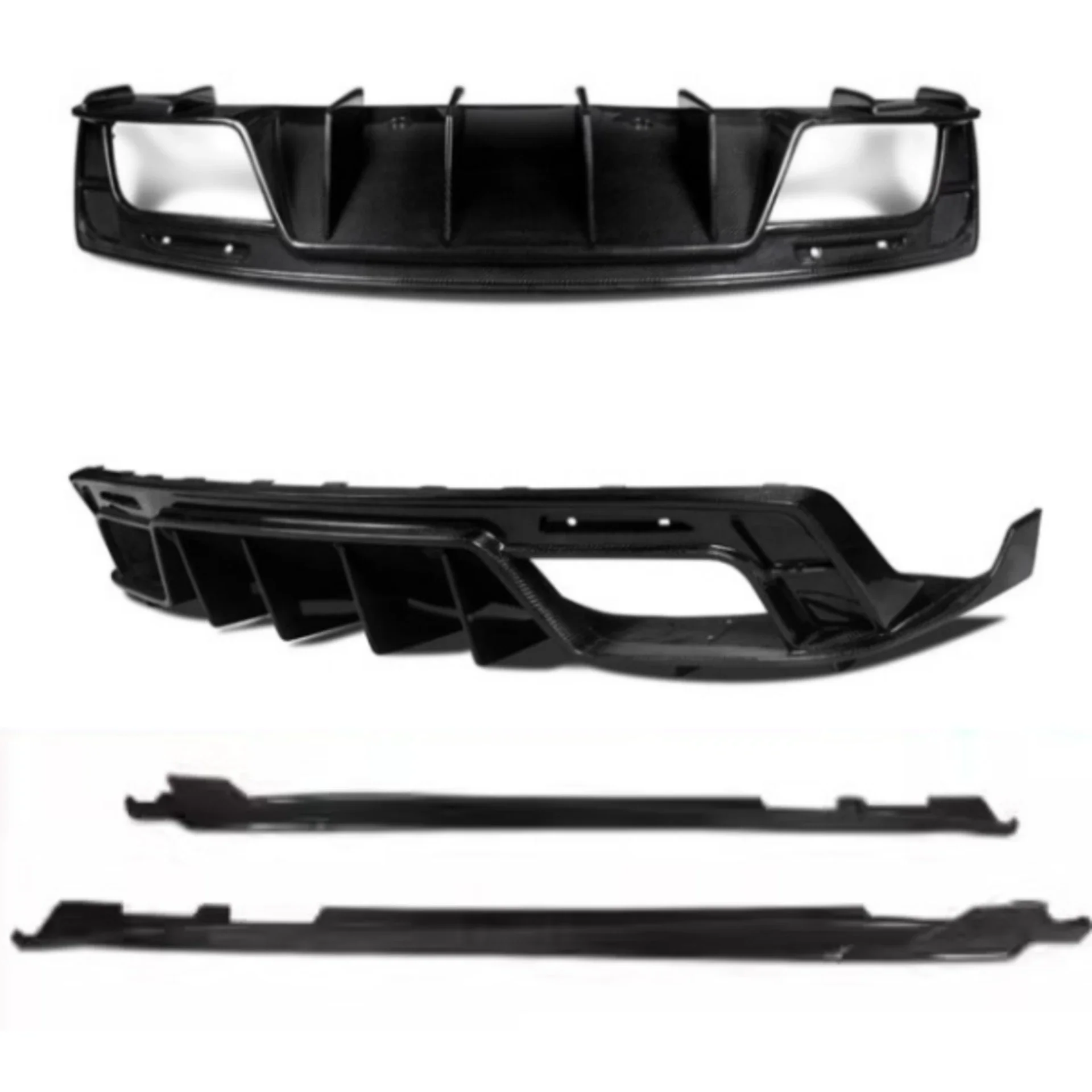 

Carbon Fiber Rear Lip Side Skirt for Chevrolet Camaro 2016-2019 Modified Spoiler Side Shovel Car Accessories