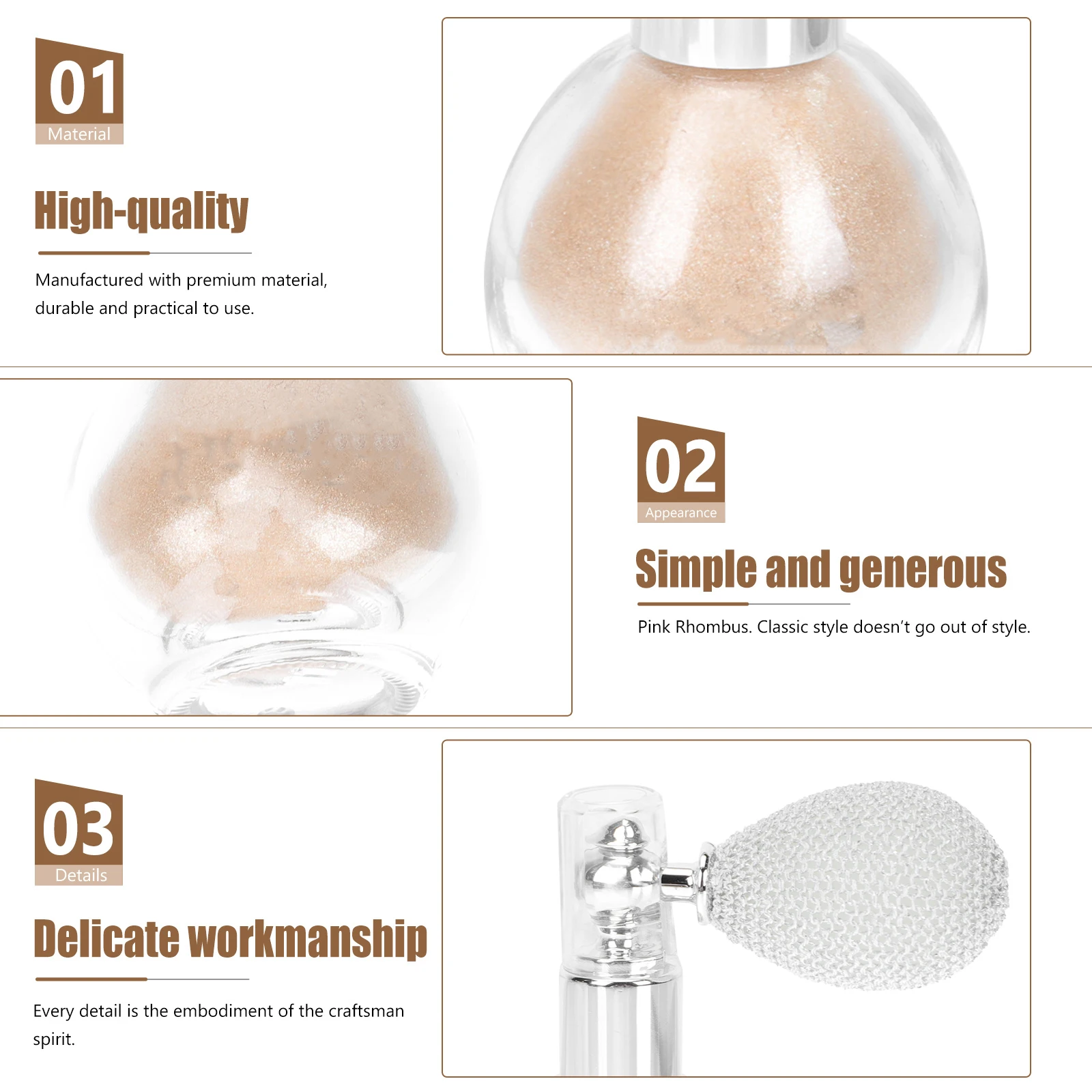 

1pc Glittering Sprayer Highlighter Supply Body Makeup Spray Tool Chic Mini Bottle For Face Neck Hair Wedding Prom Party Club