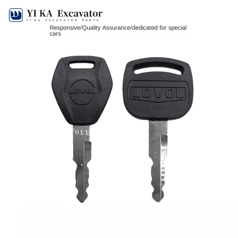 

For Lov-ol excavator key Lovol 60 65 80 130 150 170 220 360-7 ignition door opening key