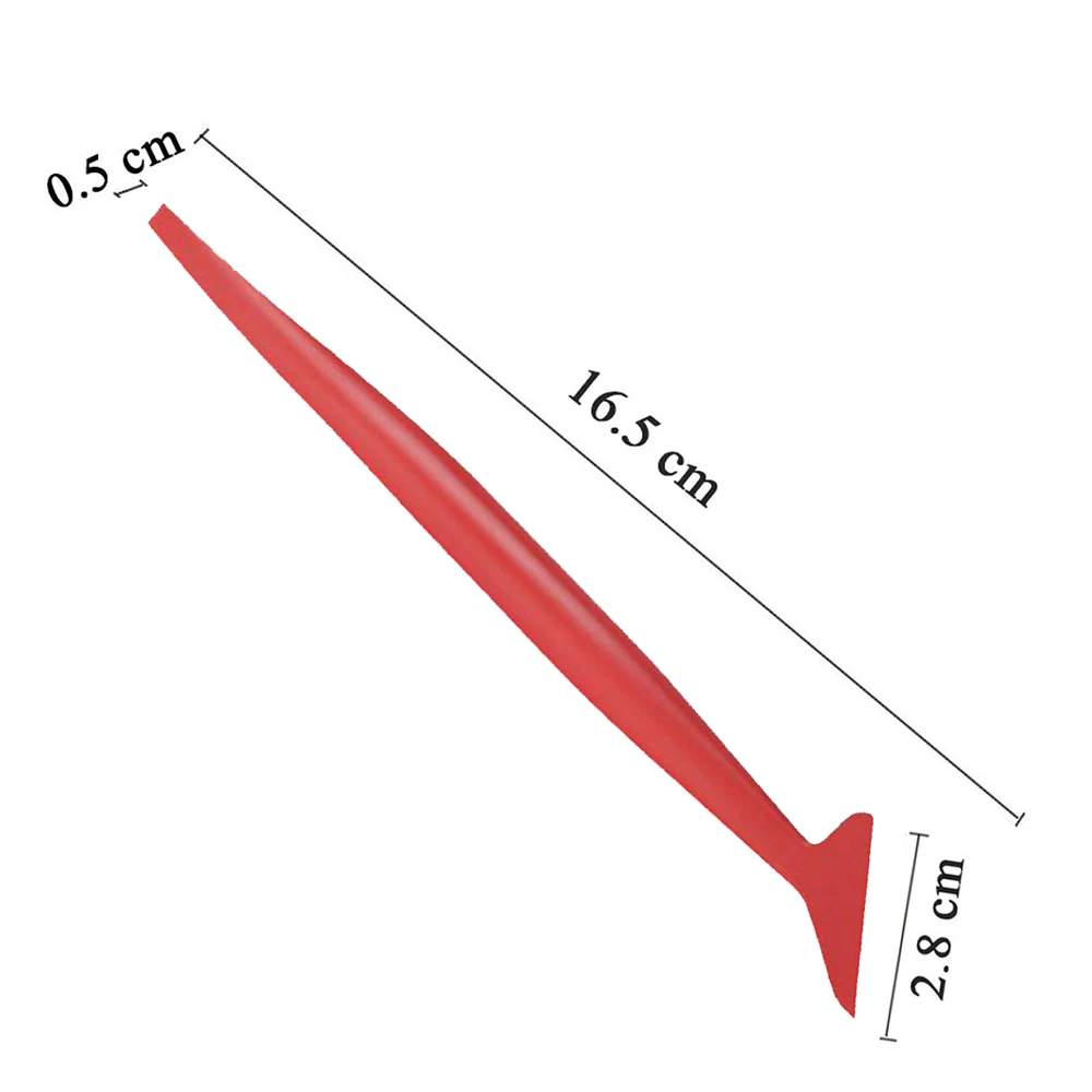 車のビニールラップツールキット,さまざまな硬度のエッジトリマー,ウィンドウティントステッカー取り付けツール,柔軟なマイクロスキージ,ロングスティック