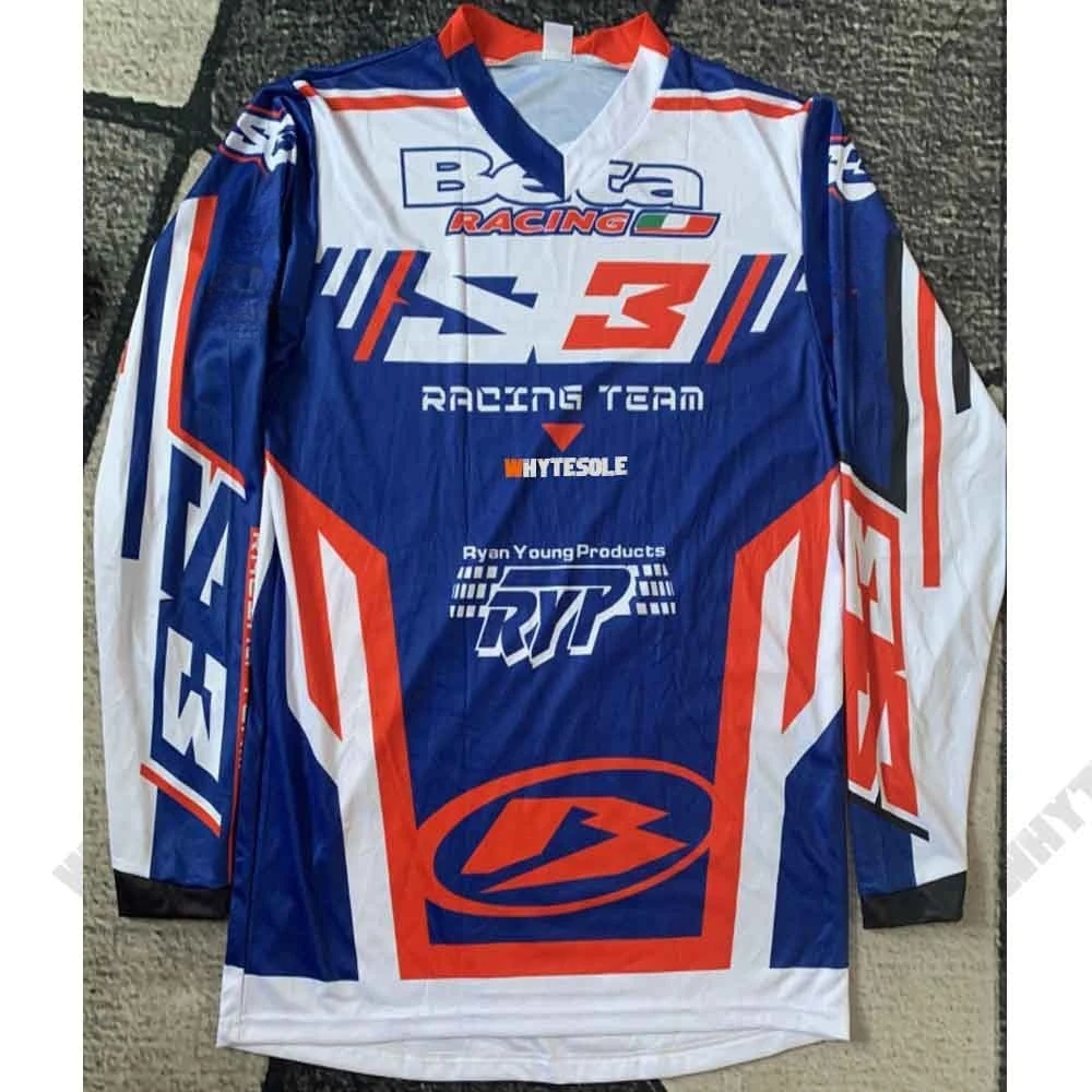 

2025 bike Downhill MTb jersey enduro moto Jersey Off road dh motorcycle motocross jersey MX Cycling Jersey hombre bmx jersey