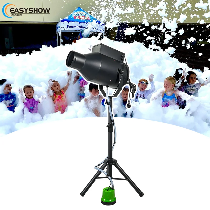 

Outdoor 1000W Party Foam Making Machine Tripod Bracket Foam Machine for Swimming Poor Activity