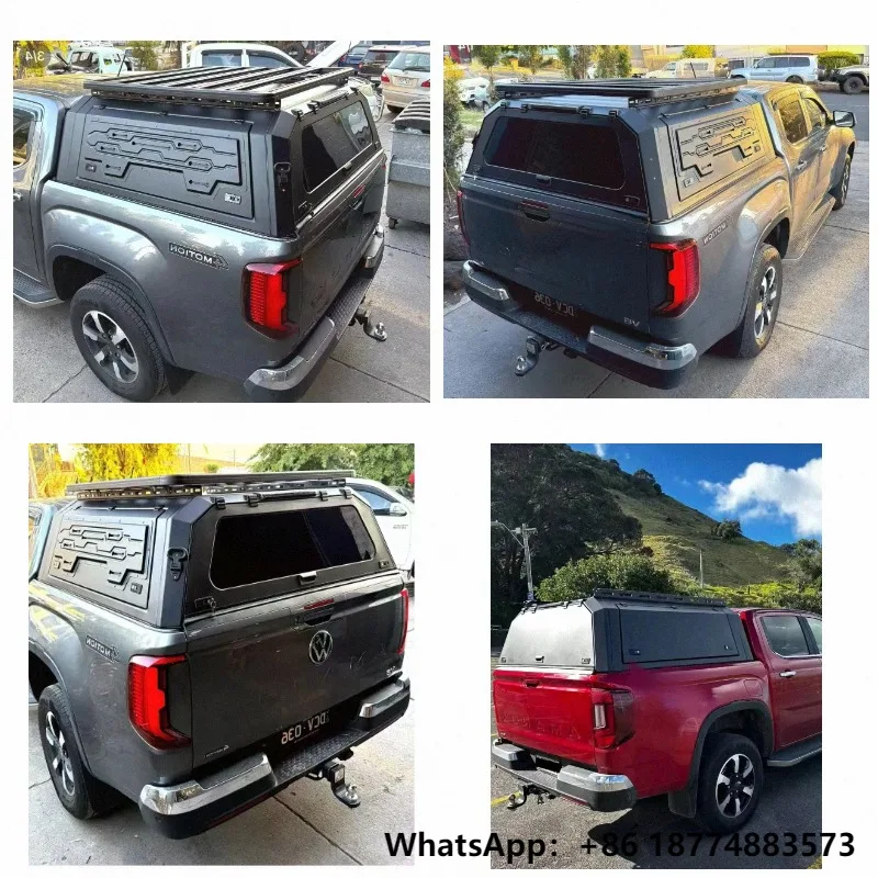 High Quality Fast Shipping Hardtop Canopy Camper Shell Truck Bed Cap for Mazda BT-50 Ford Maverick Ford Ranger Nissan Titan