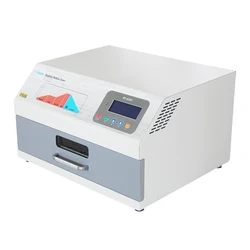 RF-200A 800W BGA Reflow Soldering Oven Infrared IC Heater Solder Machine Full Hot Air Reflow Oven For BGA SMD SMT Rework