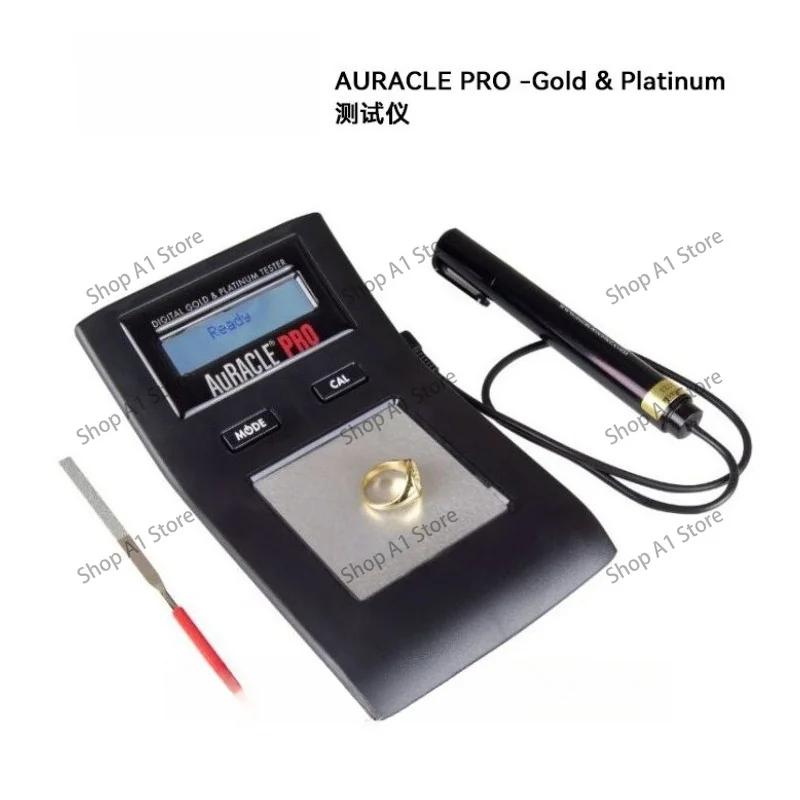AuRACLE PRO Accurate Portable LCD Electronic Digital Gold & Platinum High Karat Tester
