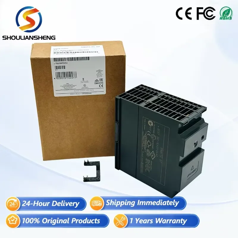 New Original Stock 6ES7 307-1EA01-0AA0 S7-300 PLC Power Supply Module for PLC Programming