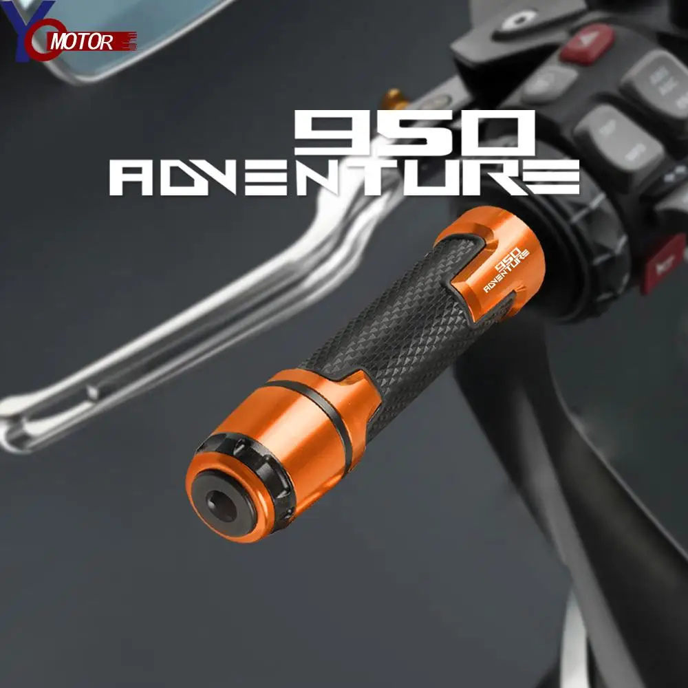 

For 950ADVENTURE 2003-2006 2004 2005 790ADVENTURE R 2017-2019 1090ADV 2017-2020 Accessories Motorcycle Rubber Gel Handlebar Grip