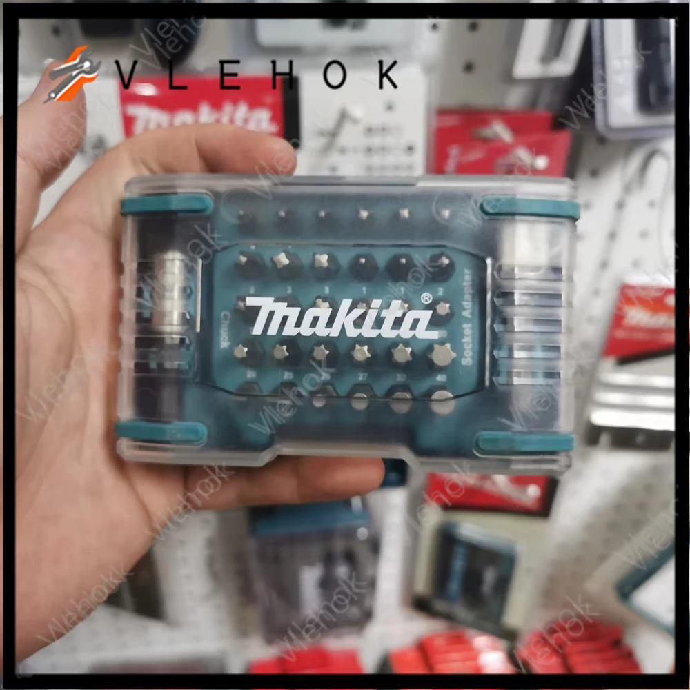 

Makita D-67642 Twist Cross Batch Head Set 32Pcs Hand Drill Electric Screwdriver Batch Bit 1/4'' Hexagonal Handle